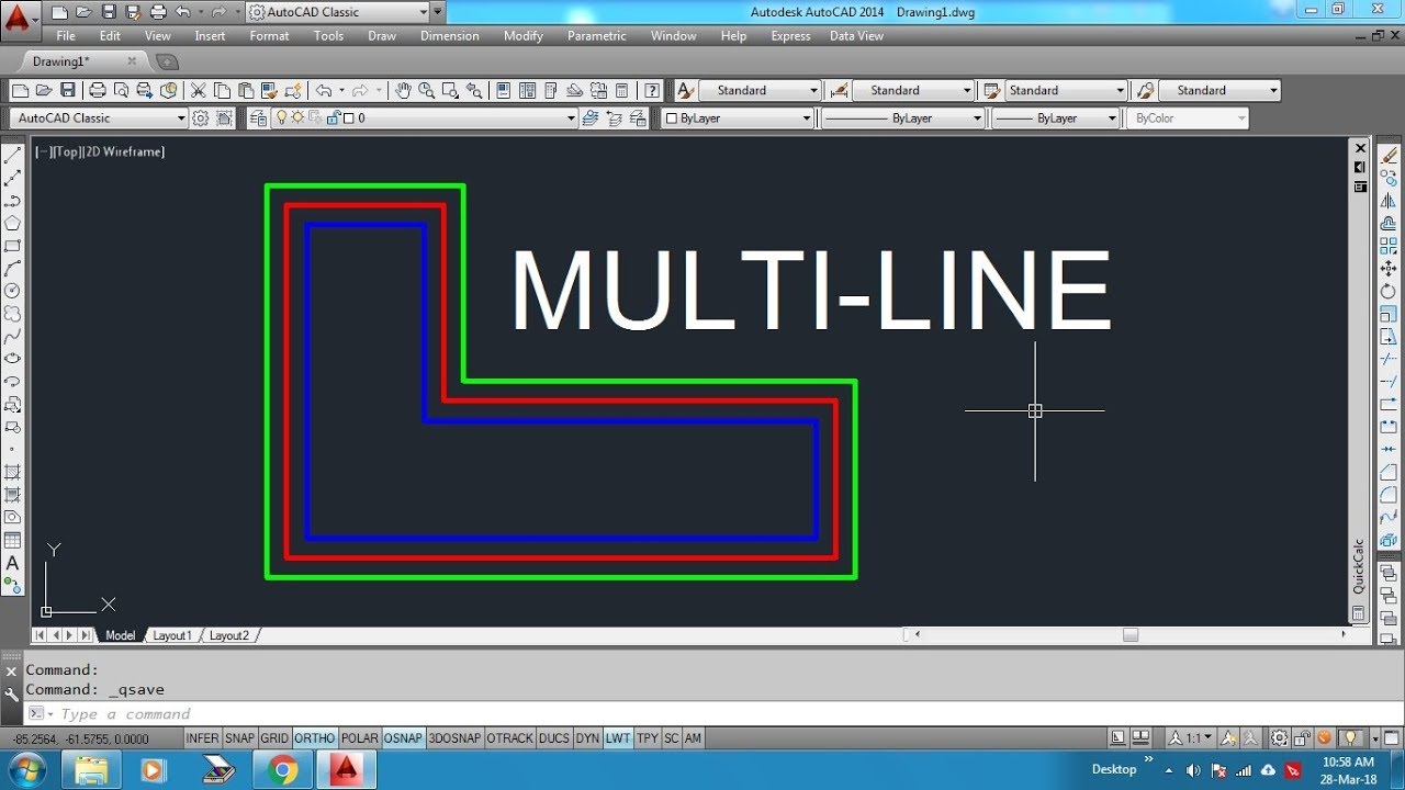 how to split a line in autocad